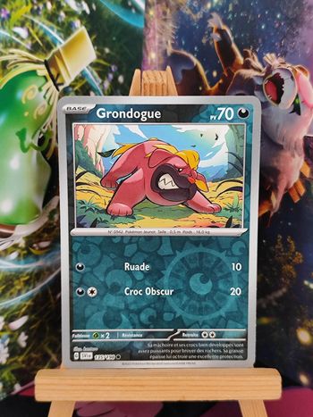 Grondogue reverse 135/198 écarlate et violet