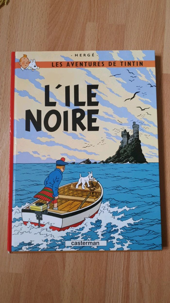 L'île Noire tintin Neuf CA3 - photo numéro 2