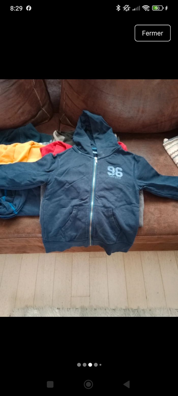 Lot 7 pulls sweats - photo numéro 3