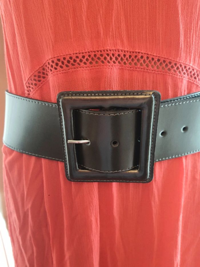 Ceinture noir brillant 1906 by Blue Star 85cm - photo numéro 4