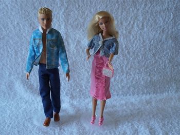 Lot n°3 : Barbie et Ken