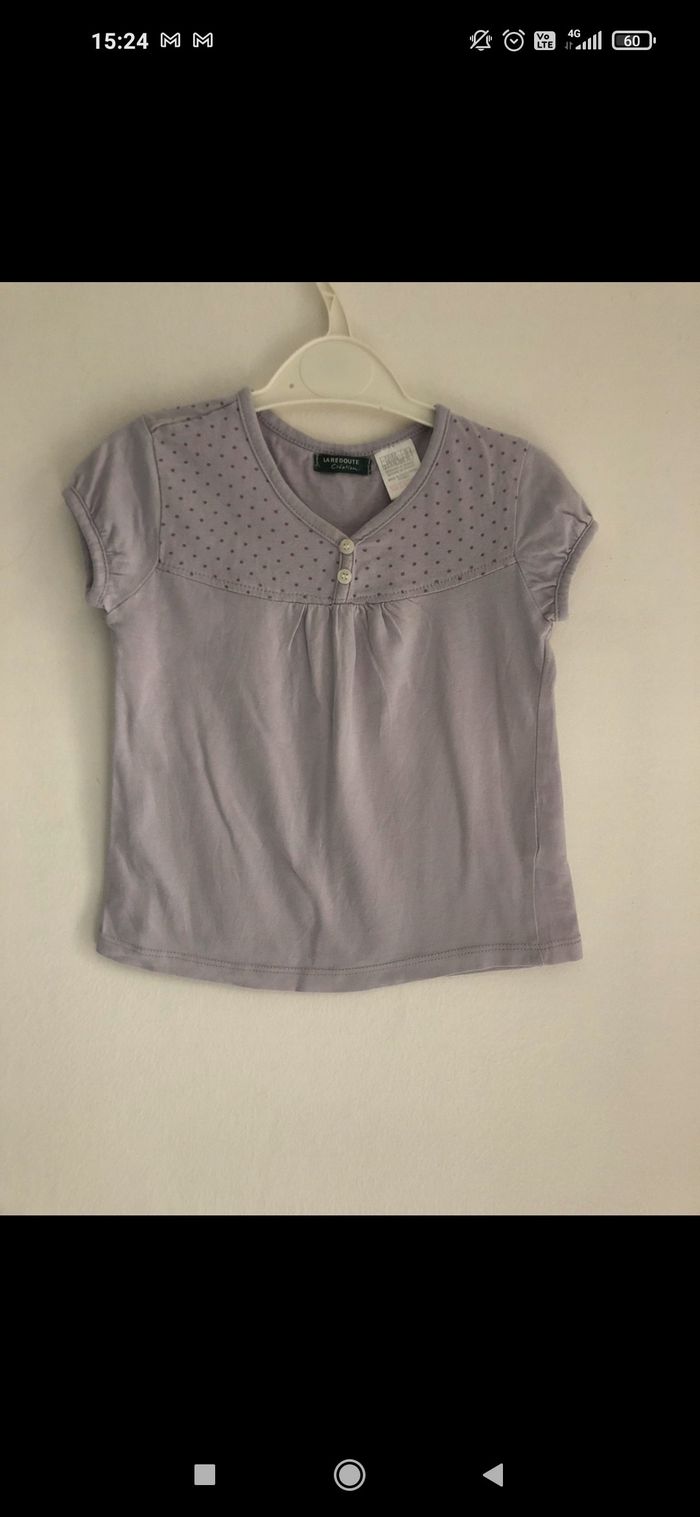 T-shirt la redoute en 2 ans