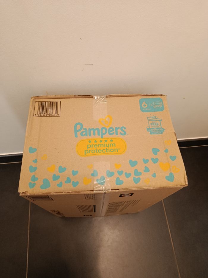 Couches Pampers prenium taille 6 - photo numéro 3