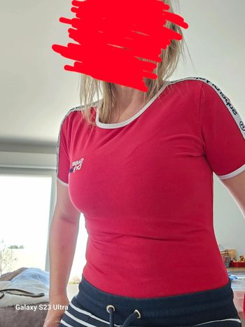 Body rouge Superdry taille 40