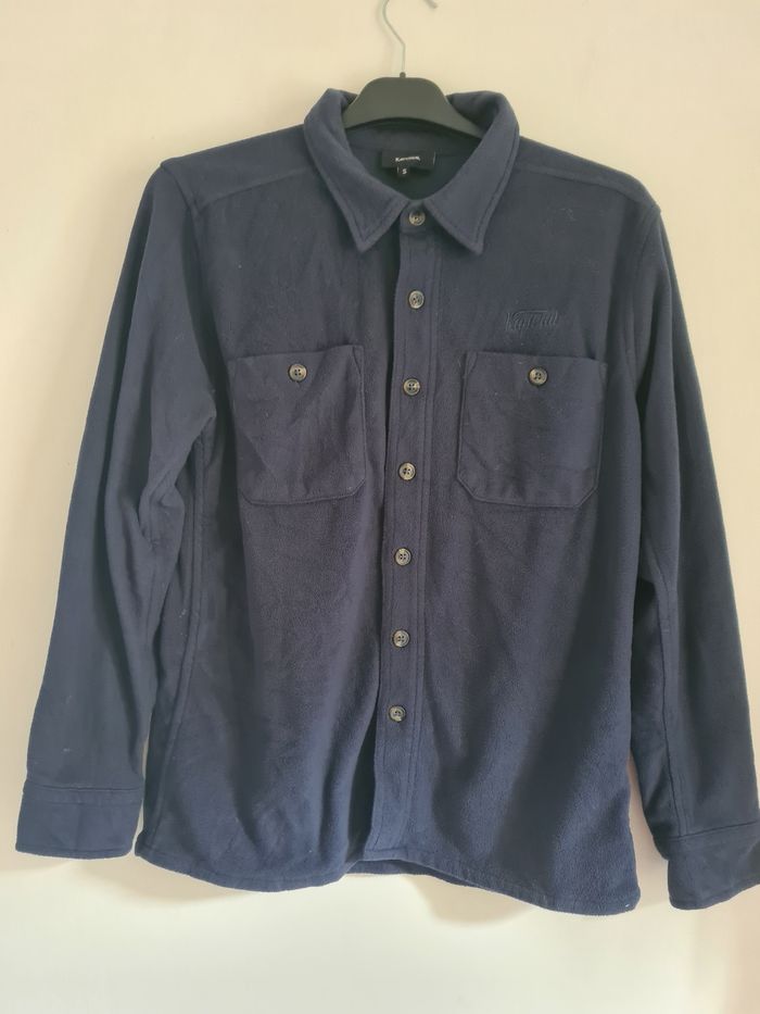 Surchemise bleue polaire Kaporal / Taille S