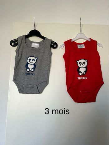 Lot body 3 mois