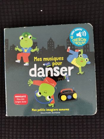 Livre musical Mes musiques pour danser
