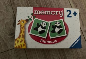 Jeu memory animaux