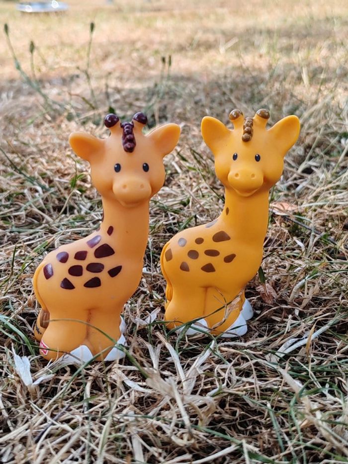 Couple girafes little people - photo numéro 2