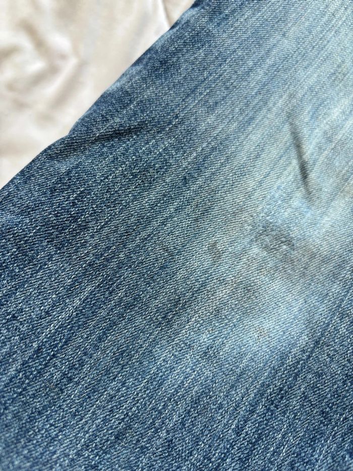 Jean Levi’s 505 straight bleu délavé taille basse taille L/40 L32 y2k vintage 00s - photo numéro 5