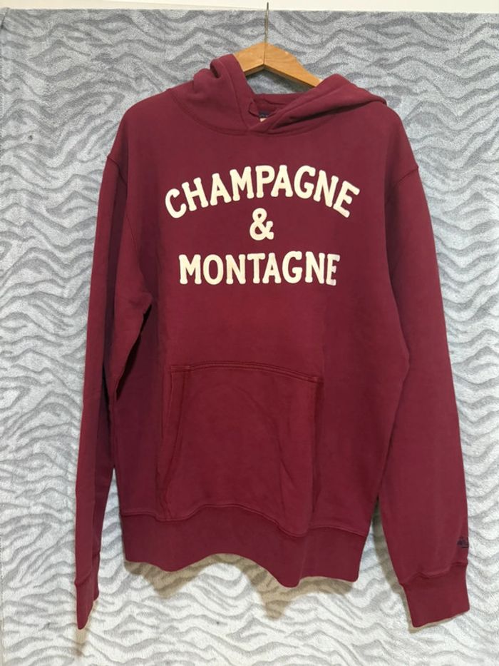 MC2 Saint Barth - Sweat à capuche, bordeau, taille XL - photo numéro 4