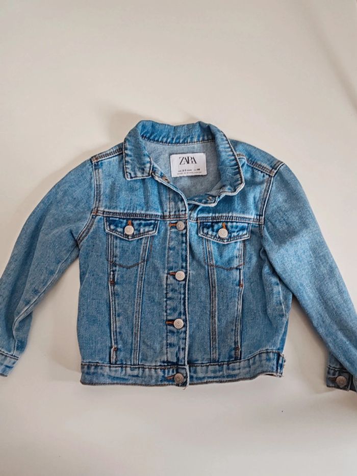 Veste en jean Zara 2-3 ans