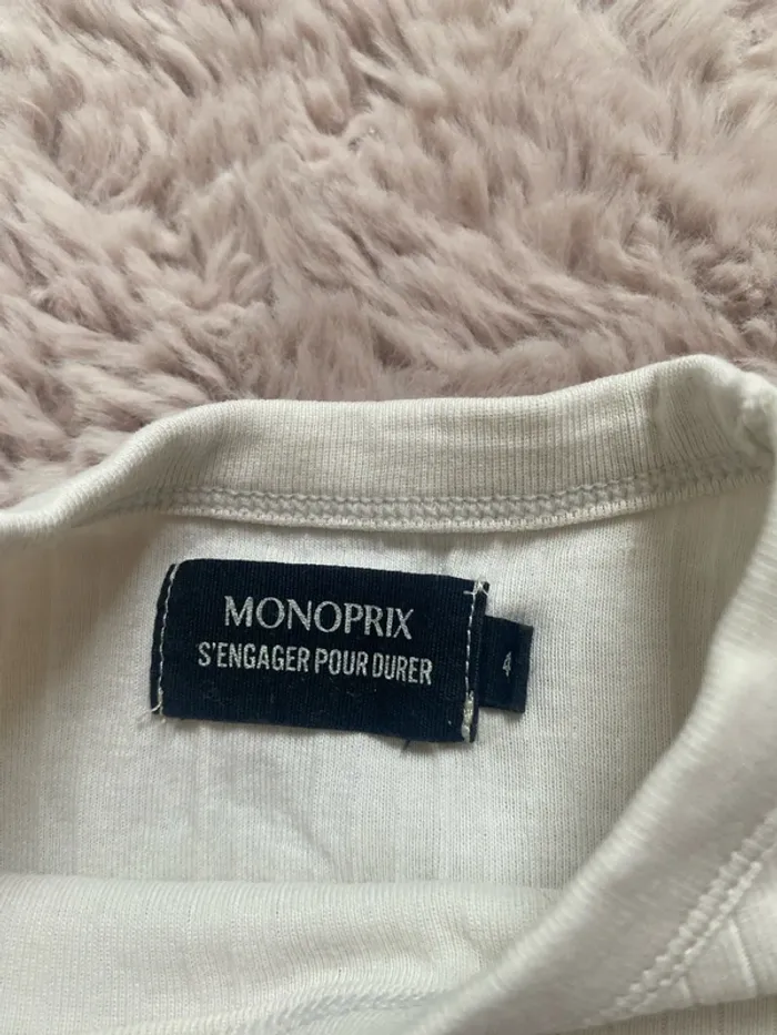T-shirt 4 ans Monoprix - photo numéro 3