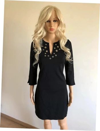 Robe noire avec œillets argentés Jus d'Orange taille 1 jamais portée