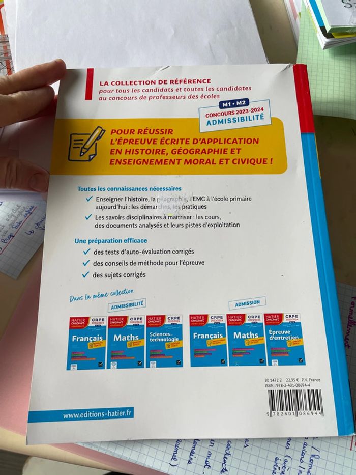 Histoire geo emc CRPE 23/24 - photo numéro 3