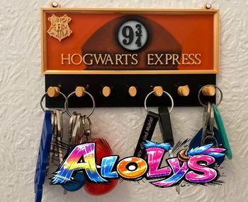 Porte-clés mural Hogwarts Express Harry Potter