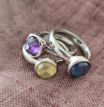 Bagues argent Agatha