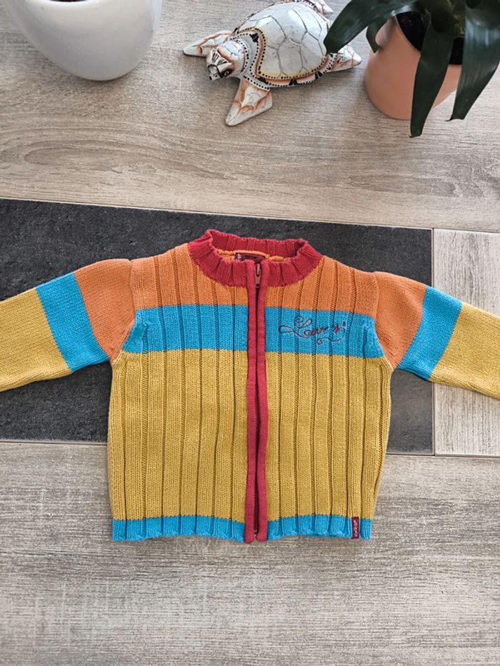 Gilet zippé garçon 18 mois Levi's Red Tab - photo numéro 2