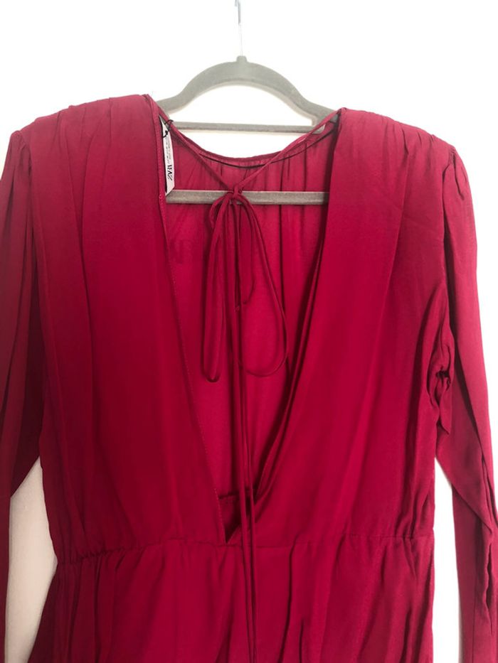 Superbe belle blouse fuchsia Zara neuve avec étiquette taille M - photo numéro 10
