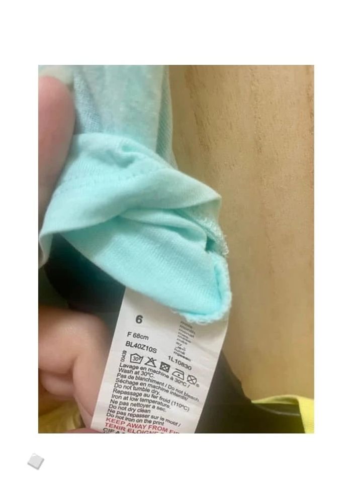 Lot t-shirt manches courtes été - 6 mois - photo numéro 7