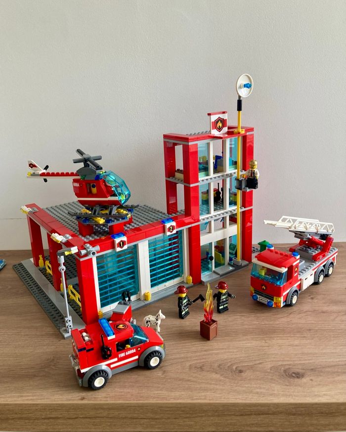 Lego City 60004 - La caserne des pompiers