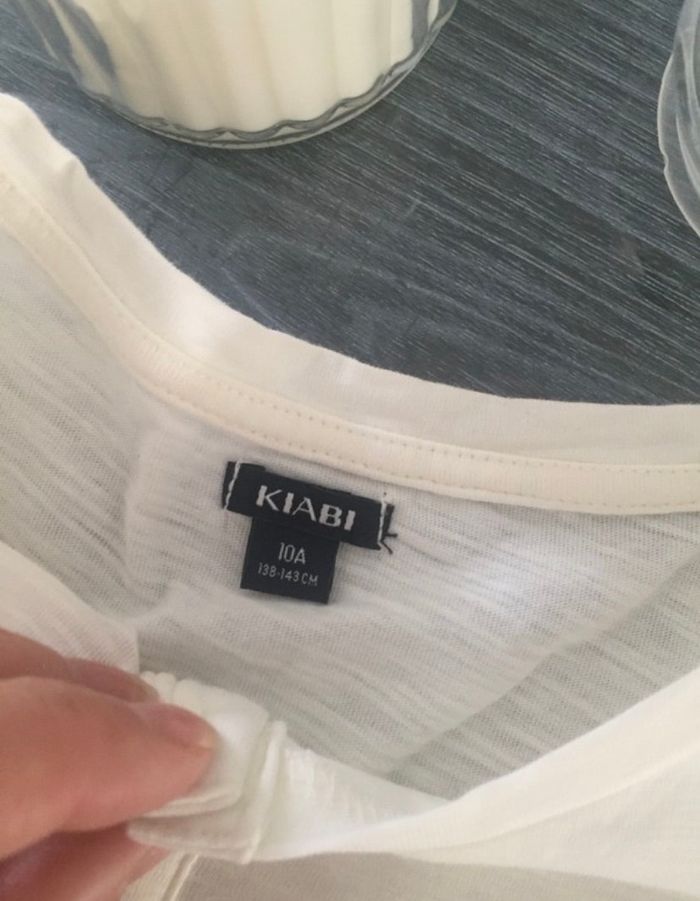 T shirt manches longues kiabi 10 Ans - photo numéro 2