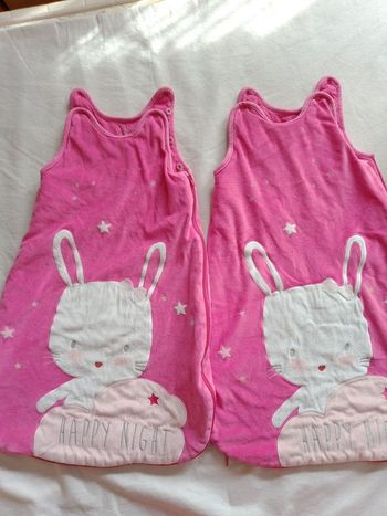 2 gigoteuses identique Kiabi 6 - 24 mois