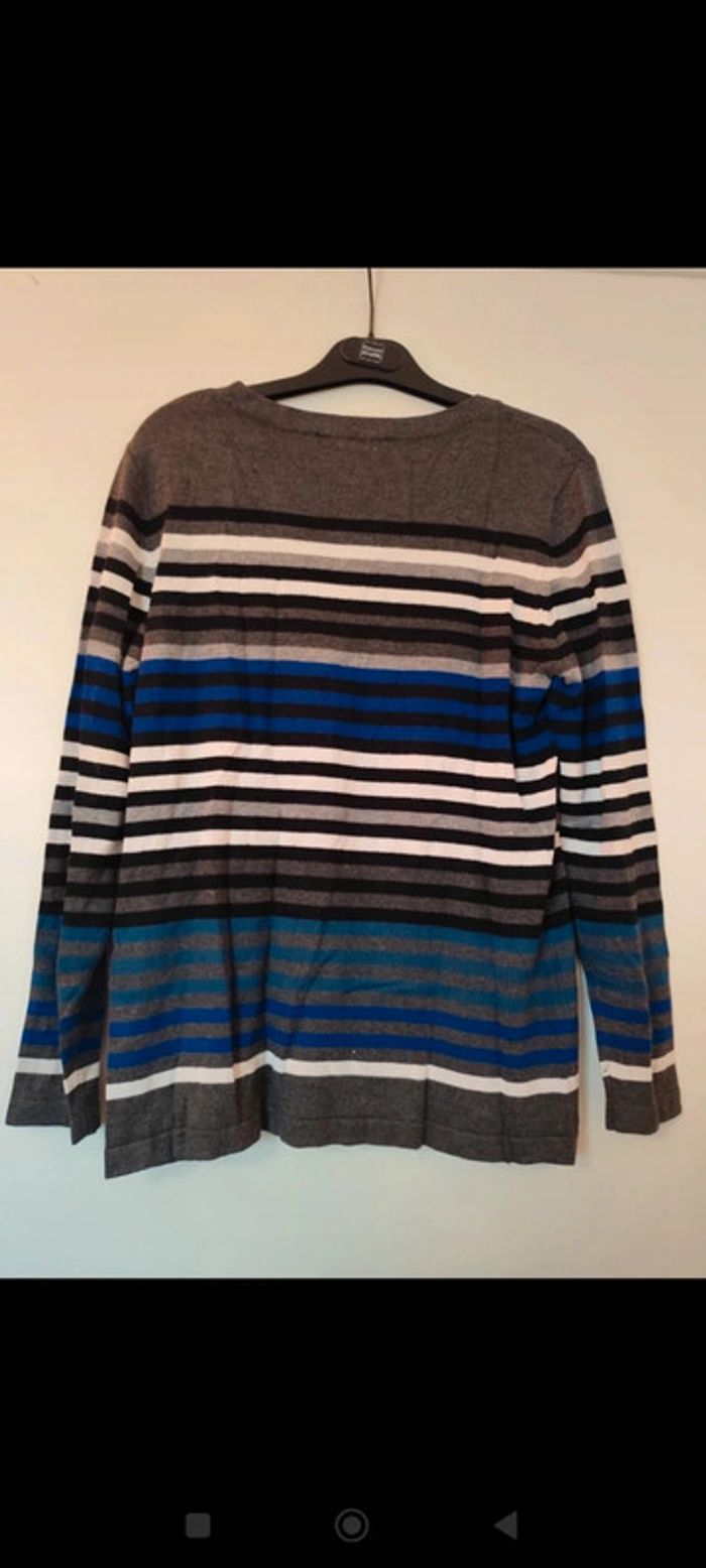 Sous pull rayé multicolore taille S - photo numéro 2