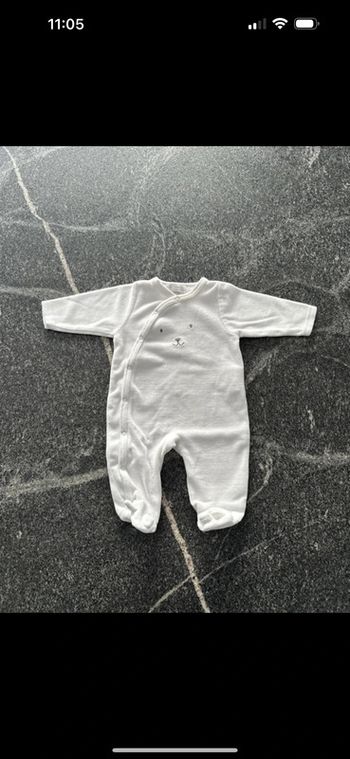 Pyjama mixte chaud 1 mois Cadet Rousselle très bon état, porté une fois