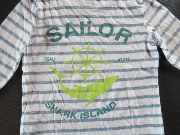 Tee-shirt manches longues garçon 4 ans Sergent Major - photo numéro 4