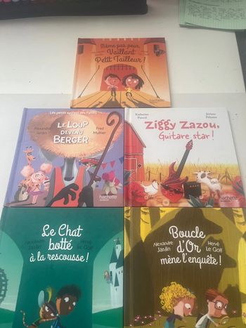 lot de 5 livres