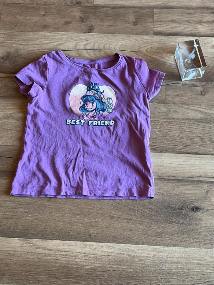 Je vend un le lot de 6 tee shirt filles taille 4 ans très bon état - photo numéro 16
