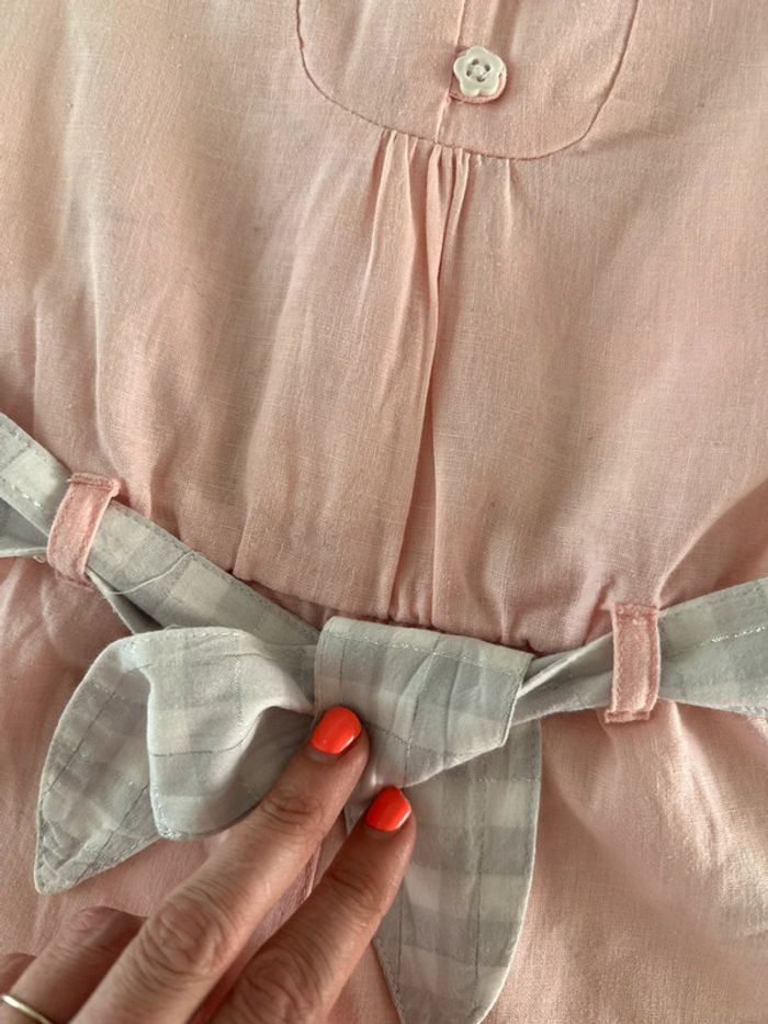 Combishort été fille gémo 12 mois 74 cm - photo numéro 4