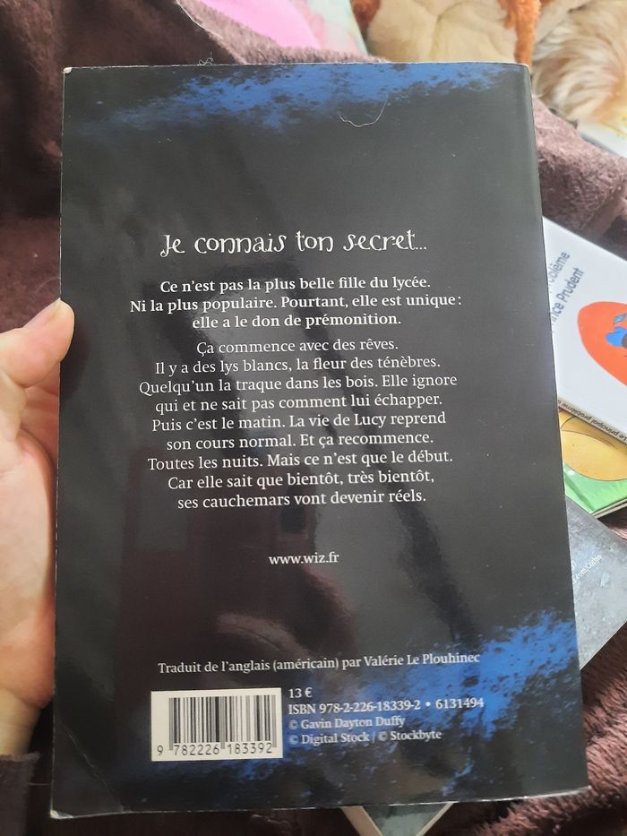 Tome 1 et 3 Laurie farine stolarz gris secret bleu cauchemar - photo numéro 3