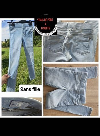 Tredding / jeans fille okaidi 9ans