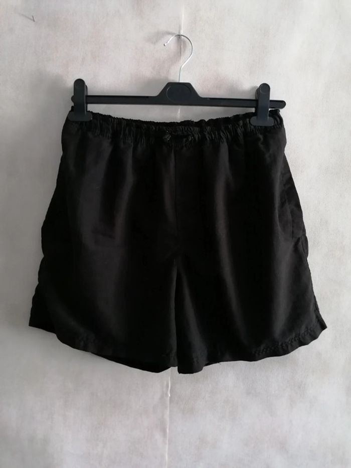 Short de bain noir L