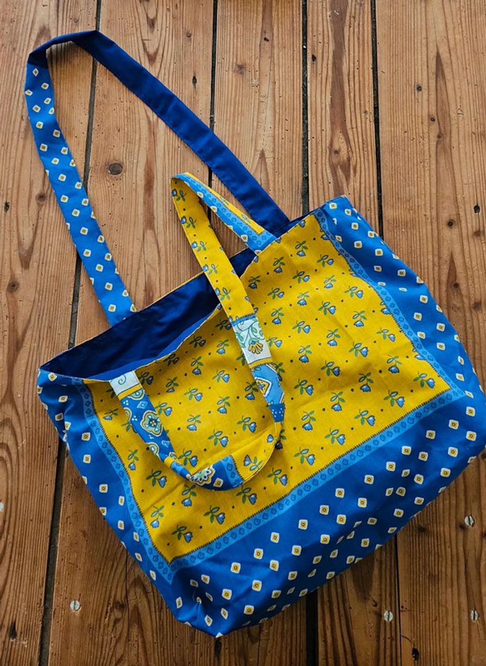 Tote bag printanier