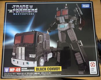 Transformers G1 Masterpiece MP-49 Black Convoy Nemesis Prime