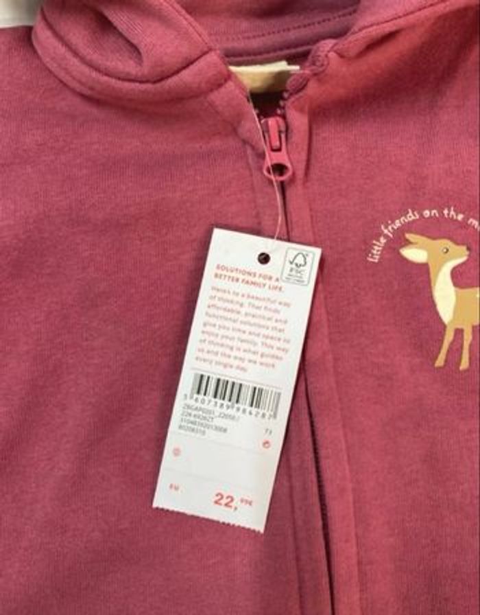 Gilet bébé fille - neuf - Zippy - Taille 9 mois - photo numéro 5