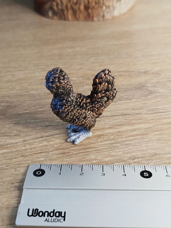 Schleich poule d'ornement marron Figurine Animal de la ferme - photo numéro 4