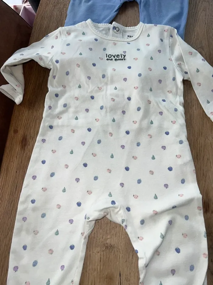Lot pyjama 12 mois bébé fille 🍭 - photo numéro 4