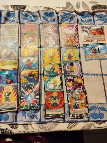 Lots de carte dragon ball version française