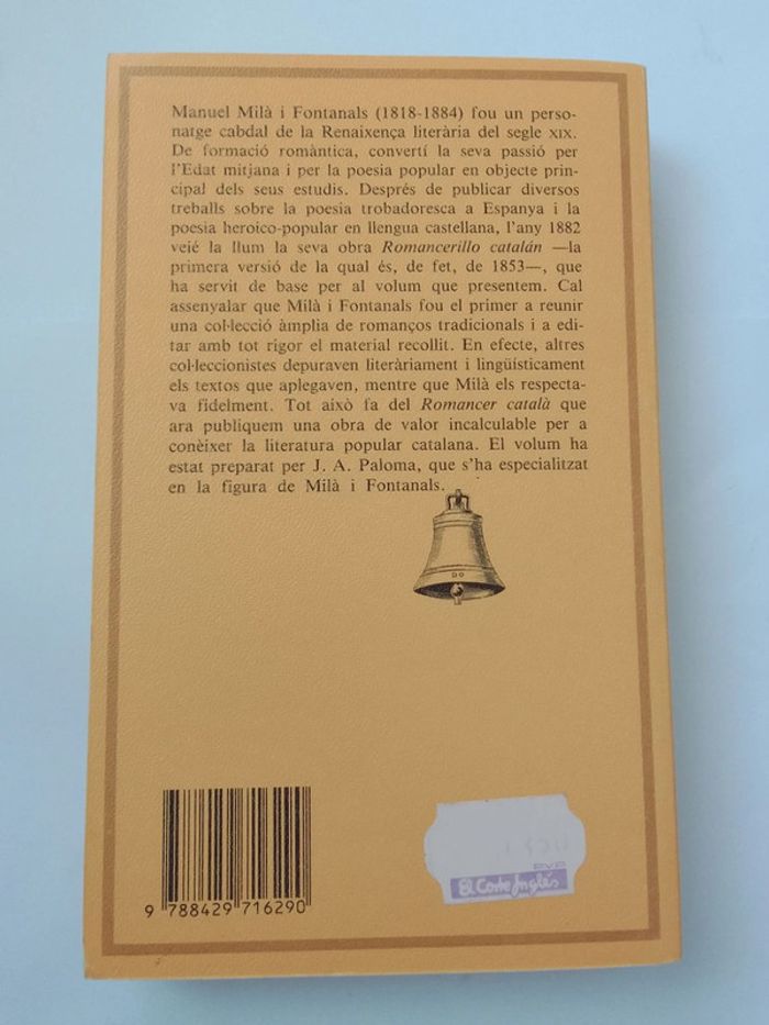 Manuel Milà i Fontanals - Romancer Catala - photo numéro 2