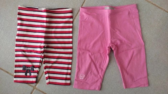 Lot de 2 leggings courts Bóboli T.12 M