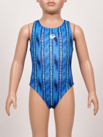 Maillot de bain 1 pièce bleu imprimé Taille 4 ans ARENA