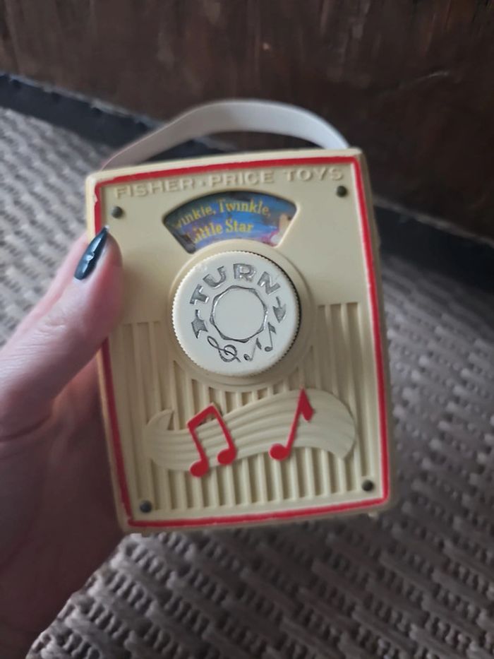 Boîte à musique fisher price twinkle little star vintage - photo numéro 2