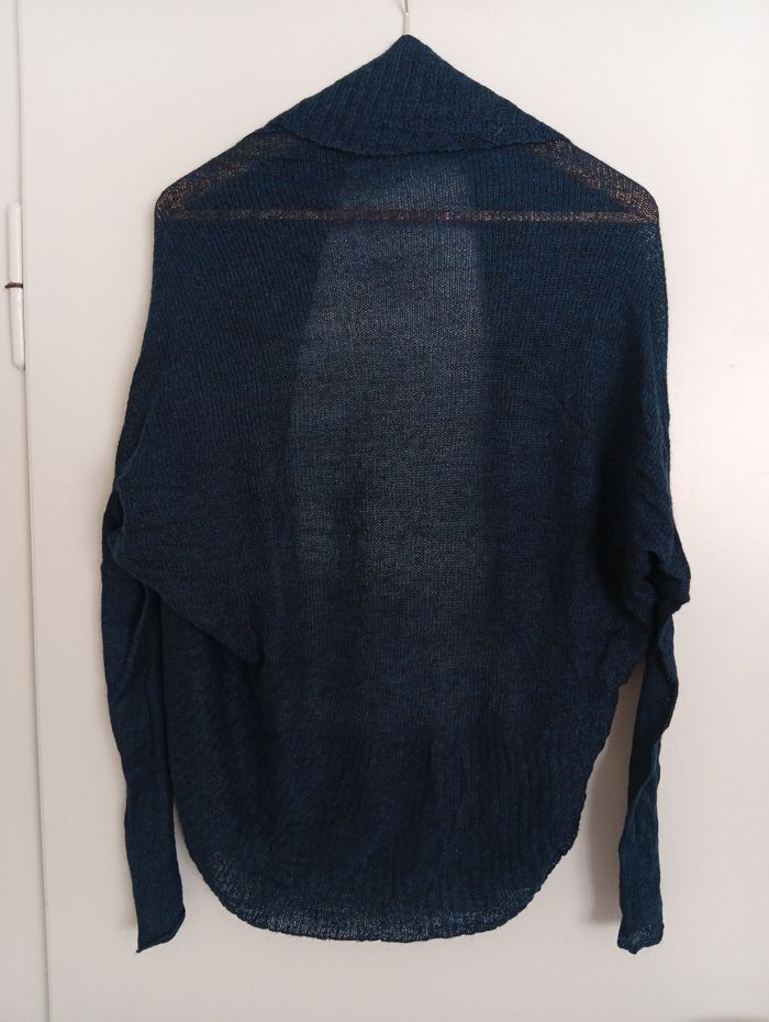 Boléro gilet marine t34/36 - photo numéro 5