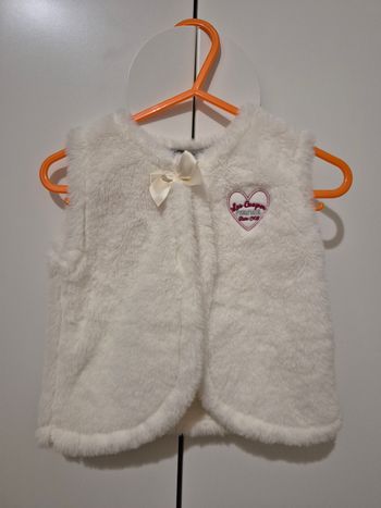 Gilet fausse fourure Lee Cooper taille 6 mois