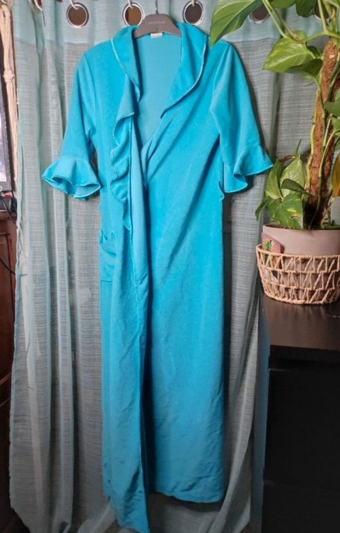 Robe de chambre vintage taille M - photo numéro 2