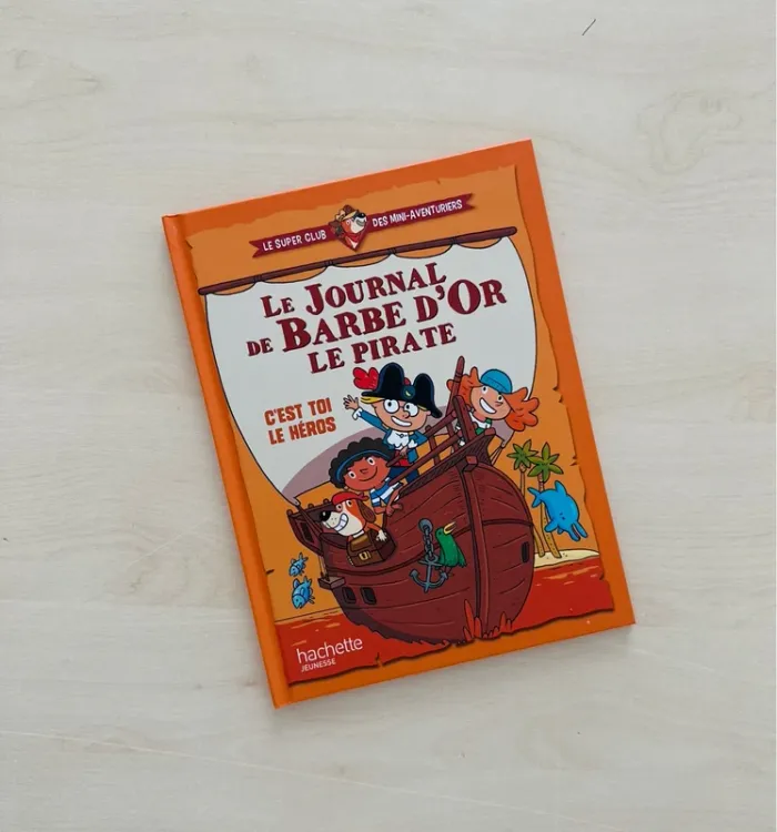 Livre le journal de la barbe d’or le pirate